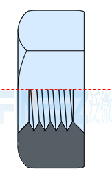 JIS B1181單倒角六角螺帽